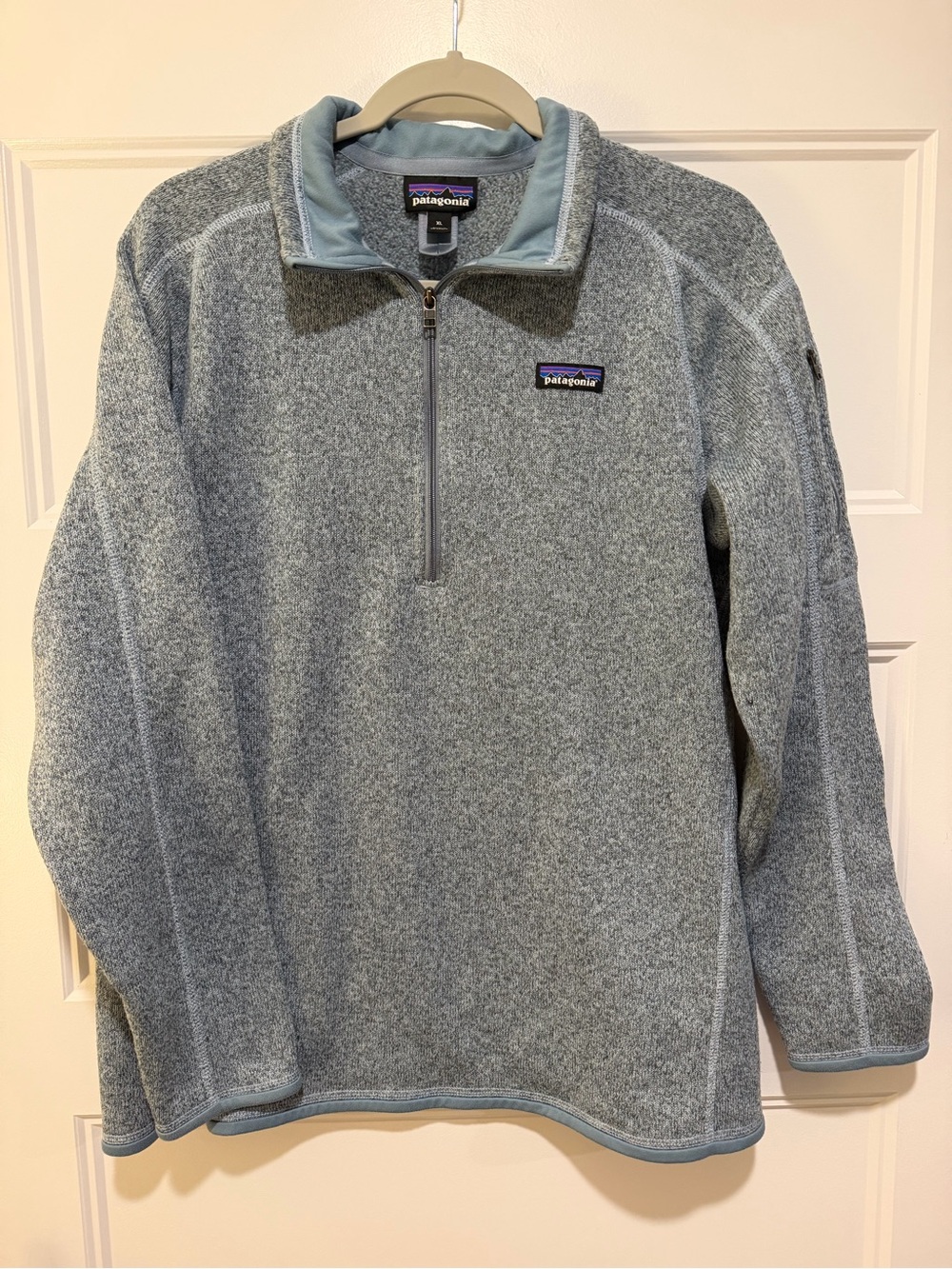 PatagoniaQuarter-Zip Fleece Pullover Blue